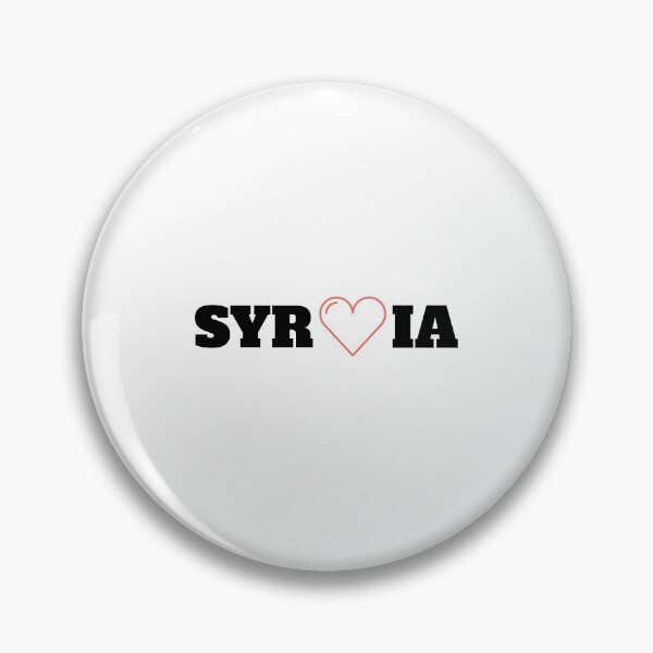Item preview, SYRIA NAME WITH A RED HEART designed and sold by ArabCorner.