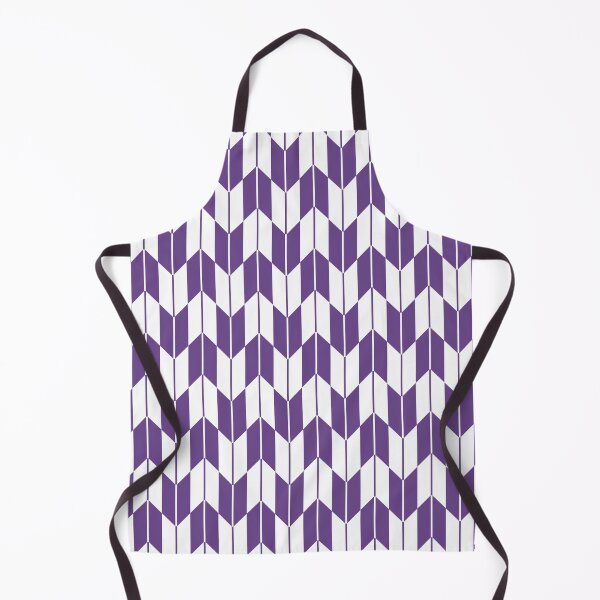 Item preview, Purple and White Yagasuri Traditional Japanese Pattern #2 designed and sold by Heedee Design.