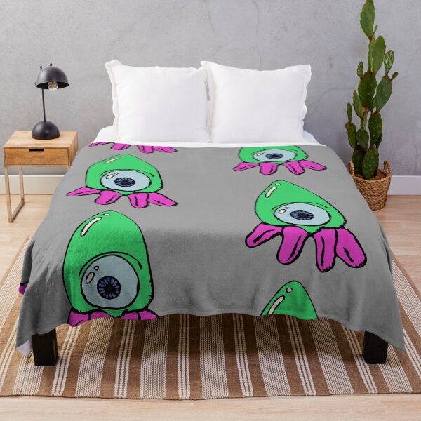 Item preview, Kawaii Pink And Green Squid designed and sold by Chubuter.