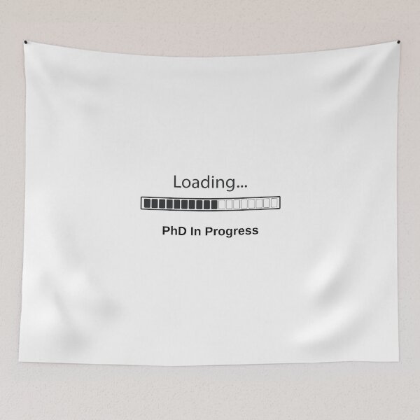 Item preview, PhD In Pogress designed and sold by Ogrelink.