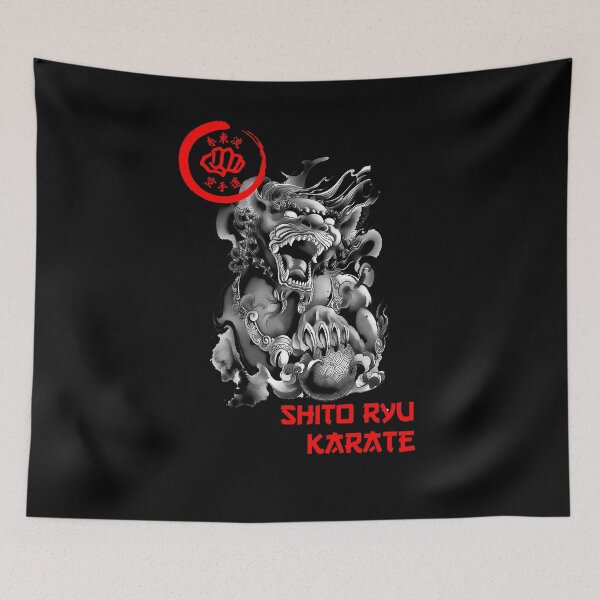 Item preview, Shito Ryu Karate Fighter Spirit - Martial Arts Design designed and sold by Zanshin-Art.