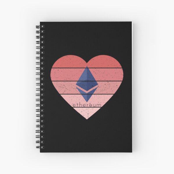 Item preview, Love Ethereum Pink Heart Sunset  designed and sold by Bitcoin-Fashion.