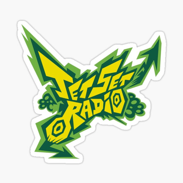 Vista previa del artículo con la obra «Logotipo de Jet Set Radio (JSR)», diseñado y vendido por everything4eva.