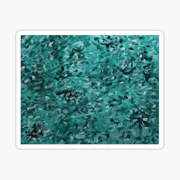 Springtime Green Sticker