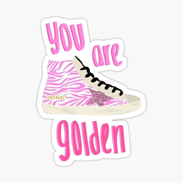Preppy Golden Goose  Sticker for Sale by lcd93