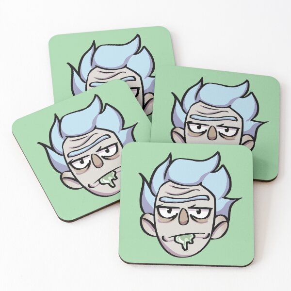 Item preview, Rick Sanchez Face designed and sold by Max Wicker.