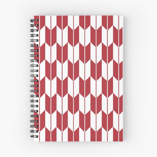 Item preview, Red and White Yagasuri Traditional Japanese Pattern #1 designed and sold by Heedee Design.