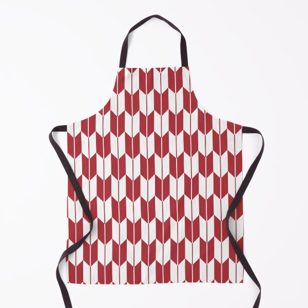 Item preview, Red and White Yagasuri Traditional Japanese Pattern #1 designed and sold by Heedee Design.