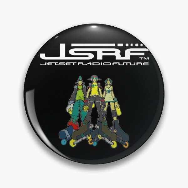 Item preview, Jet Set Radio Future (JSRF) The GGs Logo Text White designed and sold by everything4eva.