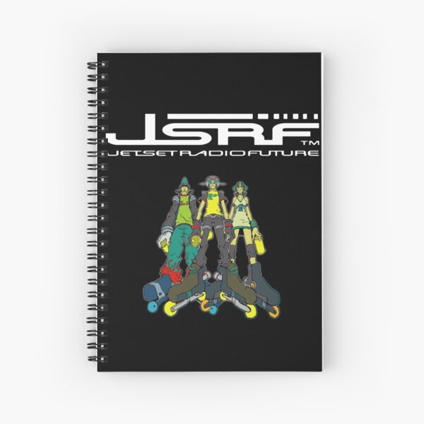 Item preview, Jet Set Radio Future (JSRF) The GGs Logo Text White designed and sold by everything4eva.