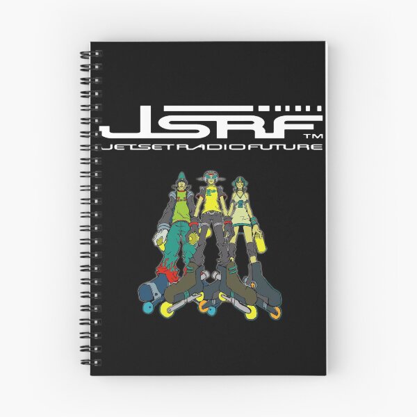 Item preview, Jet Set Radio Future (JSRF) The GGs Logo Text White designed and sold by everything4eva.
