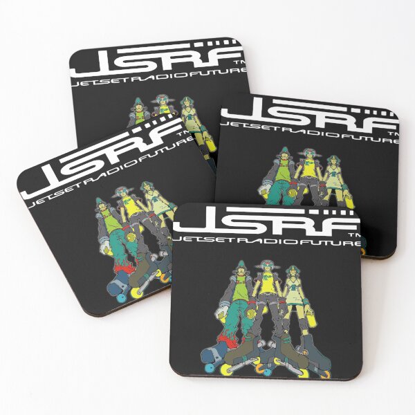 Item preview, Jet Set Radio Future (JSRF) The GGs Logo Text White designed and sold by everything4eva.