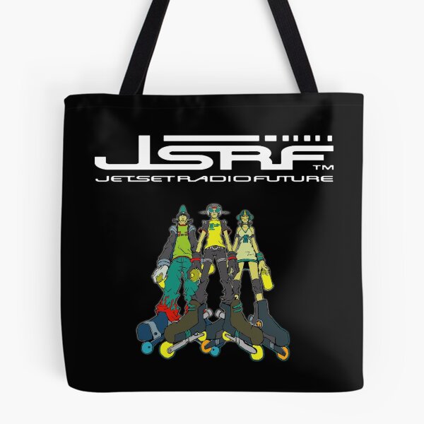 Item preview, Jet Set Radio Future (JSRF) The GGs Logo Text White designed and sold by everything4eva.