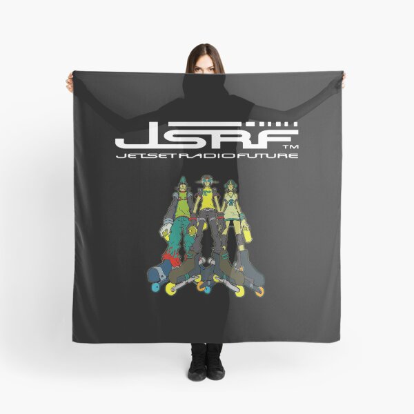 Item preview, Jet Set Radio Future (JSRF) The GGs Logo Text White designed and sold by everything4eva.