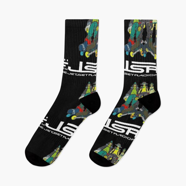 Item preview, Jet Set Radio Future (JSRF) The GGs Logo Text White designed and sold by everything4eva.