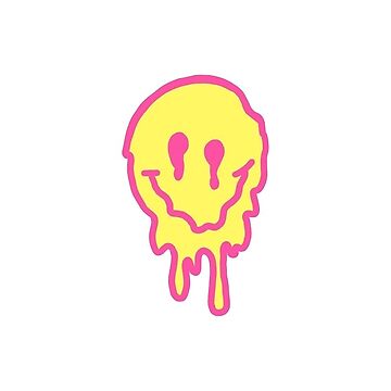 Artwork thumbnail, Smiley Face Melting by lcd93