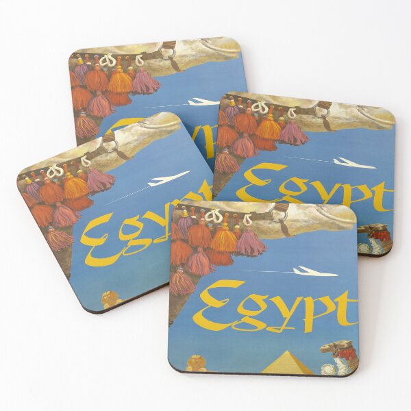 Item preview, retro classic Egypt poster designed and sold by CorasPosters.