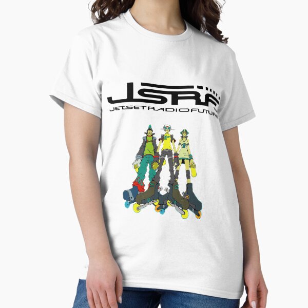 Artikel-Vorschau von Jet Set Radio Future (JSRF) Der GGs-Logo-Text Schwarz, designt und verkauft von everything4eva.