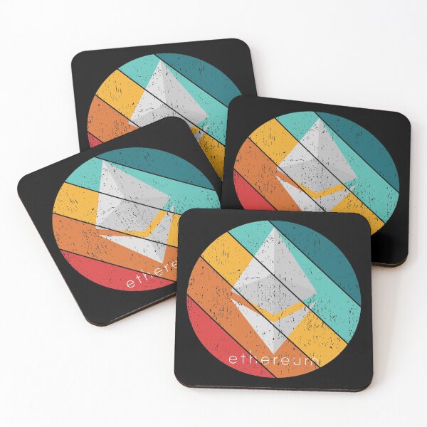 Item preview, Grunge Ethereum Sunset Design v2 designed and sold by Bitcoin-Fashion.