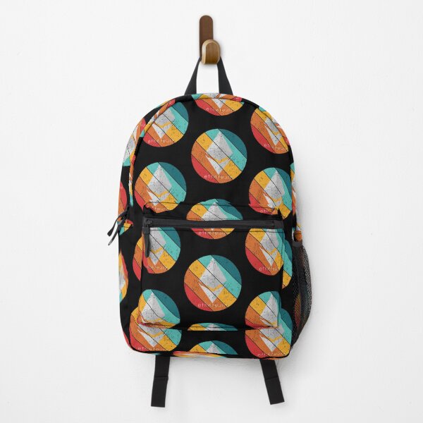 Item preview, Grunge Ethereum Sunset Design v2 designed and sold by Bitcoin-Fashion.
