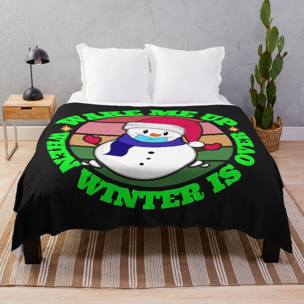 Item preview, Wake me up When Winter ends.  designed and sold by UnboundFull.