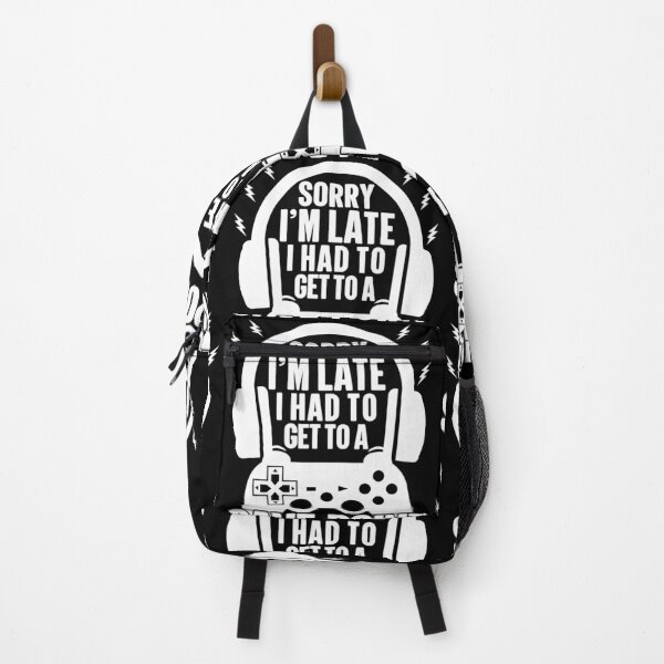 Item preview, Sorry I'm Late I Had To Get To A Save Point | Funny designed and sold by GravitiTees.