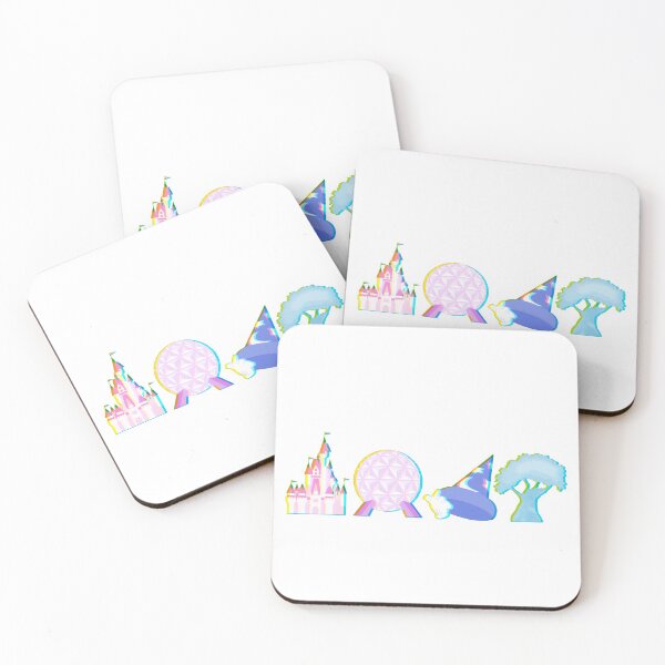 Item preview, Glitched Four Park Icons designed and sold by Madi Elizabeth.