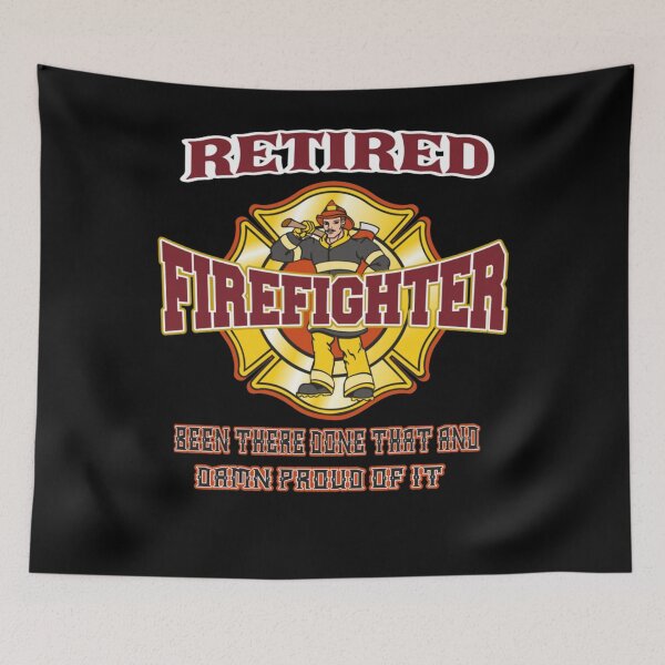 Item preview, Retired Firefighter Gift For Fireman Fire Fighter designed and sold by TheBloom98.