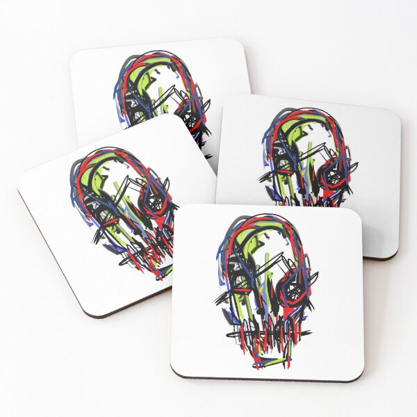 Item preview, Dark & Colourful - Hand Drawn Digital Print designed and sold by Shaun Pollock.