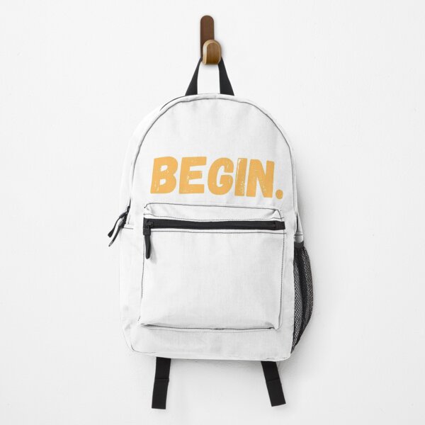 Item preview, Begin. Inspiring Words For You! designed and sold by Salman Hino.