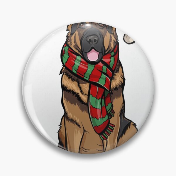Item preview, Xmas German Shepherd Santa Claus Hat Ugly Christmas designed and sold by SamArtistbyAUS.