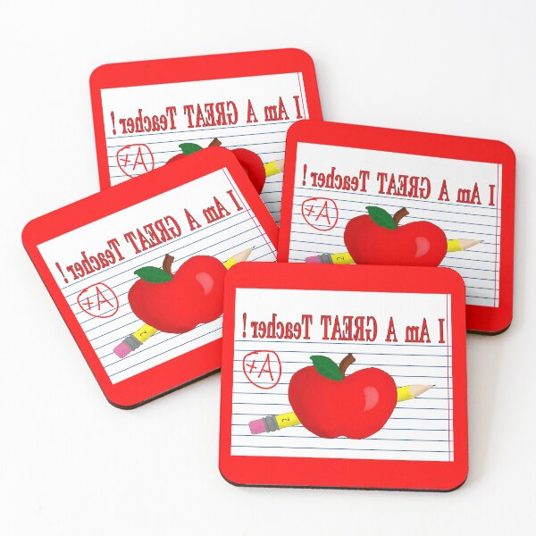 Item preview, Mirror Images: I Am A GREAT Teacher! designed and sold by foxandtigersden.