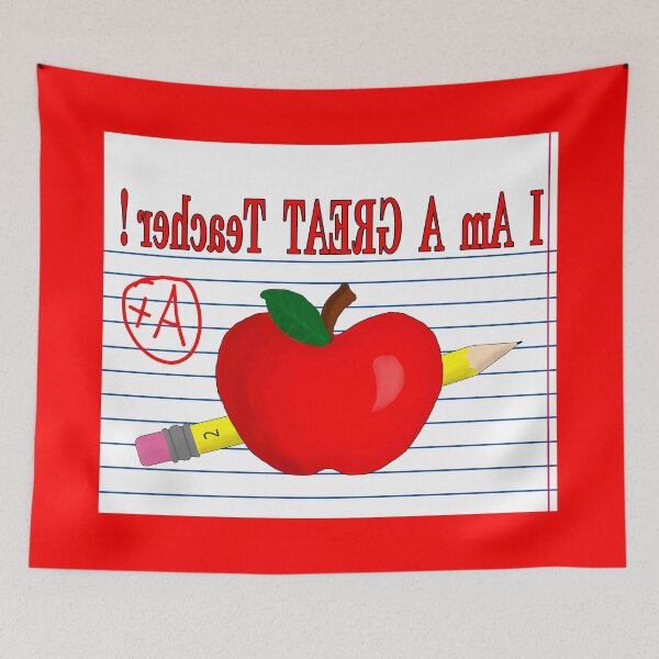 Item preview, Mirror Images: I Am A GREAT Teacher! designed and sold by foxandtigersden.