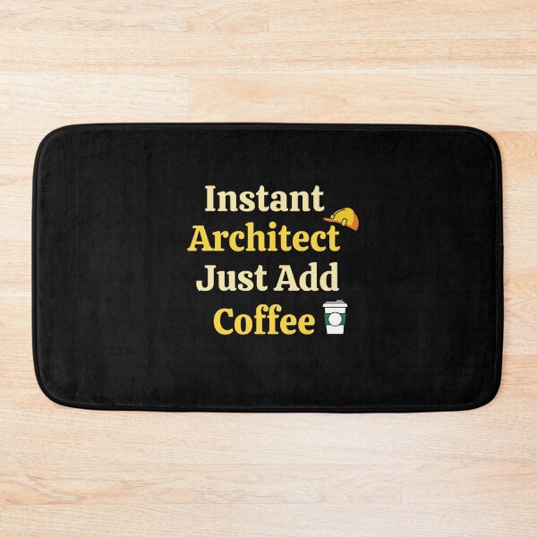 Item preview, Instant Architect Just Add Coffee designed and sold by Pea Fitness.