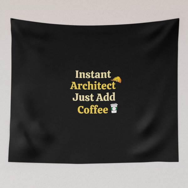 Item preview, Instant Architect Just Add Coffee designed and sold by Pea Fitness.