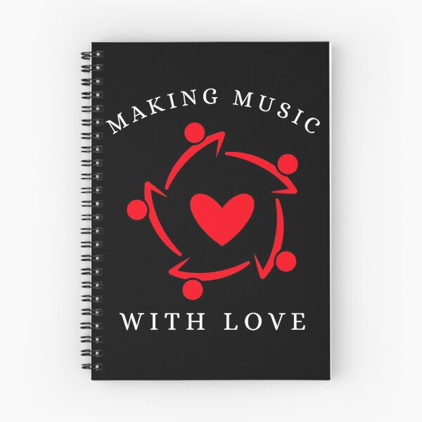Item preview, Making Music With Love, Music Producer designed and sold by ilovetshirts87.