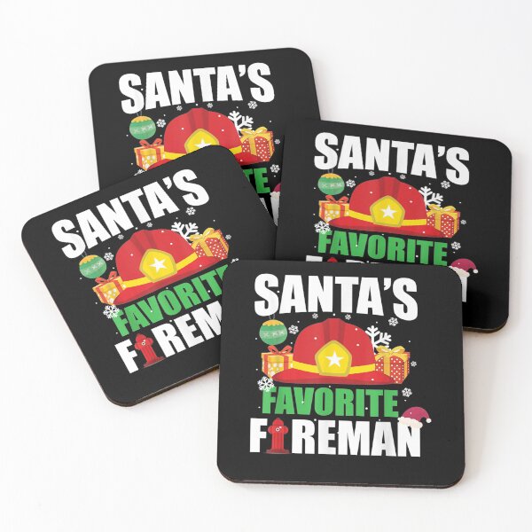Item preview, Santa's Favorite Firefighter Love Christmas designed and sold by TheBloom98.