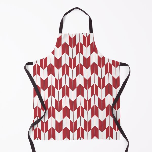 Item preview, Red and White Yagasuri Traditional Japanese Pattern #2 designed and sold by Heedee Design.