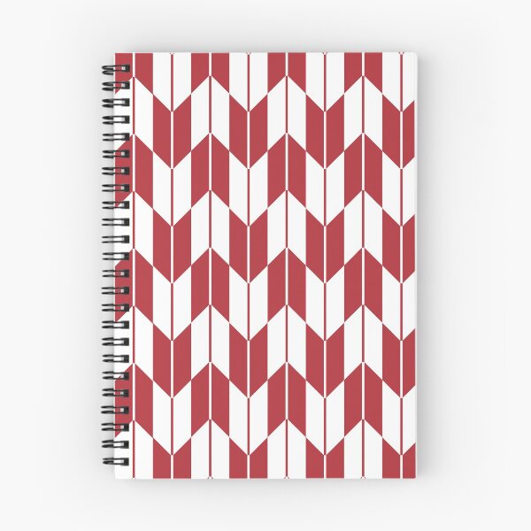Item preview, Red and White Yagasuri Traditional Japanese Pattern #2 designed and sold by Heedee Design.