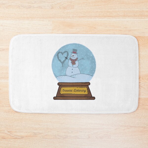 Item preview, Snowcial Distancing | Snowman | Snow globe designed and sold by DerSenat.
