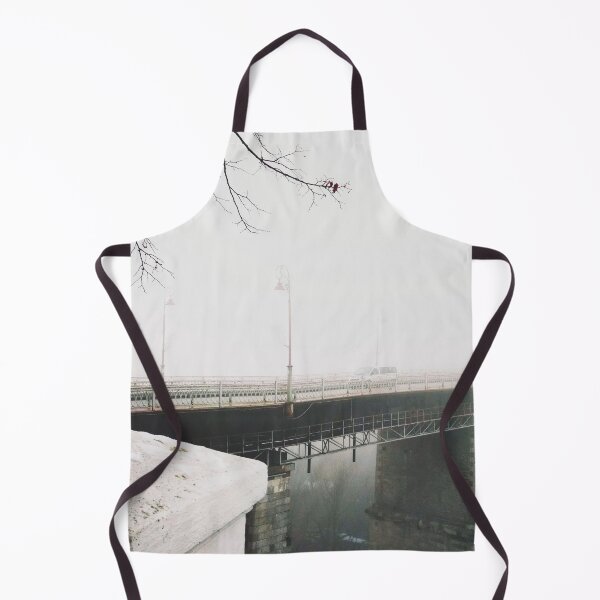 Item preview, Misty bridge leading to nowhere over the Canyon designed and sold by helenkaiy.