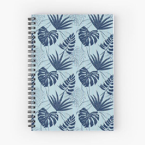 Item preview, Hand Made Navy Blue Tropical Forest Leaves Craft designed and sold by Mrunner.