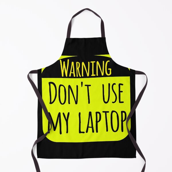 Item preview, Warning Laptop Design designed and sold by Design-Maniya.
