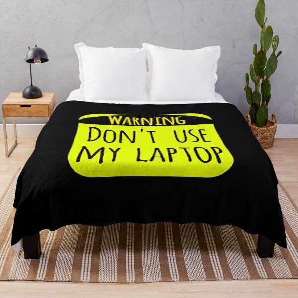 Item preview, Warning Laptop Design designed and sold by Design-Maniya.
