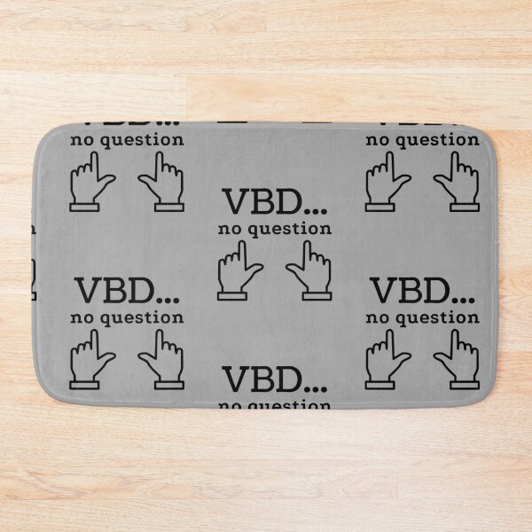 Item preview, VBD No Question - Ja Ja Eurovision - Black - by Boo-da-c designed and sold by Boo-da-chay.