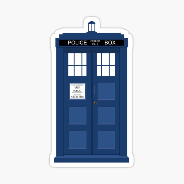 Allons-y! Sticker