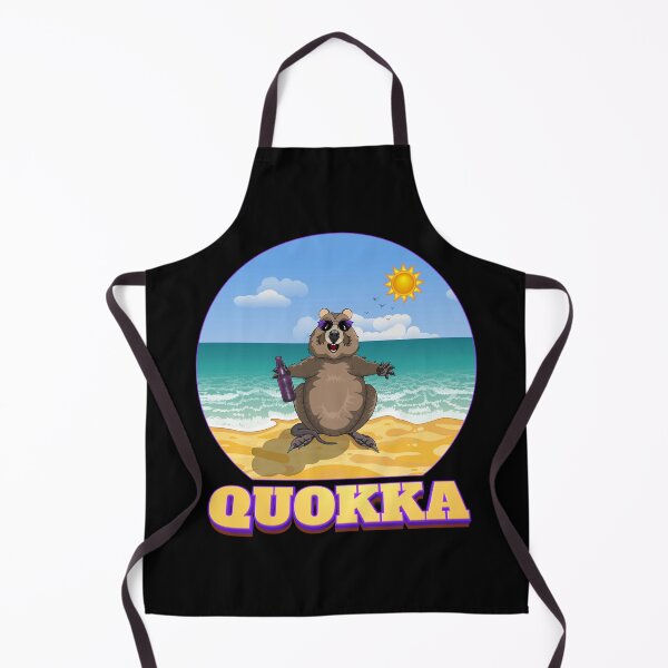 Item preview, Cute and Funny Happy Australian Quokka Dude! - Rottnest Island Quokka on the Beach by Amanda M Lucas designed and sold by Amanda Lucas.