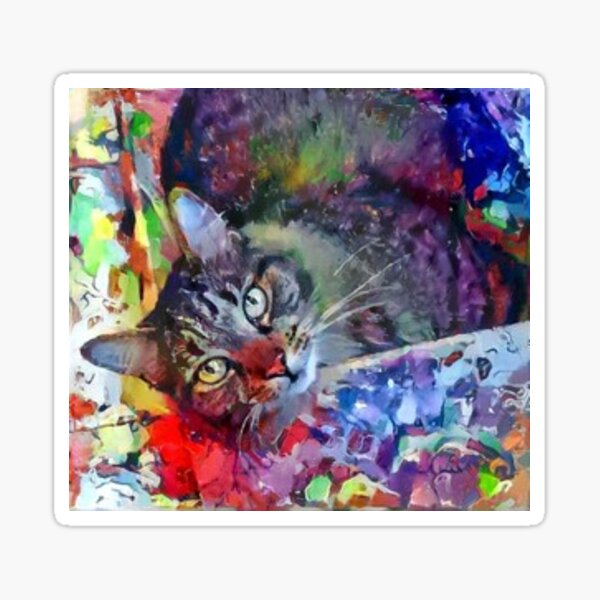 Beautiful Cat Sticker