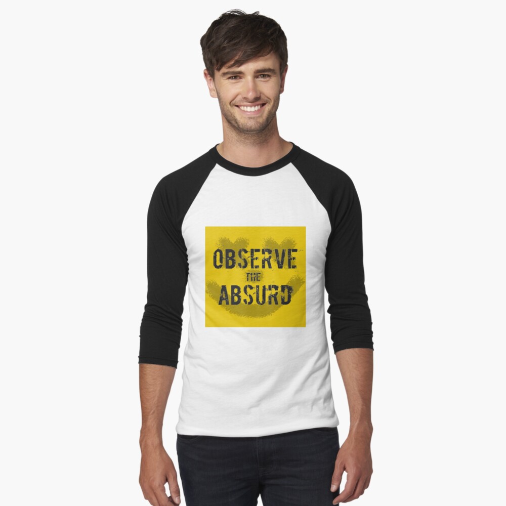Item preview, Baseball ¾ Sleeve T-Shirt designed and sold by poeticdustbin.