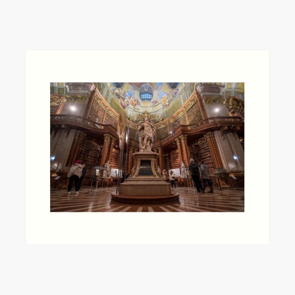 Item preview, Austrian National Library in Vienna designed and sold by mitzobs.